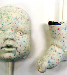 Chocolate zombie parts