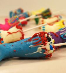 Chocolate zombie parts